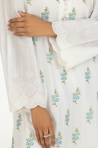 UAE-3PC Lawn Embroidered Suit IUSTKSD-636