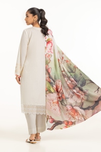 UAE-3PC Lawn Embroidered Suit IUSTKSD-660