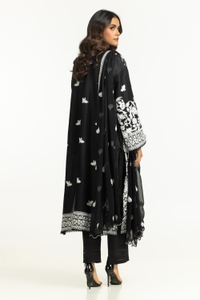 UAE-3PC Lawn Embroidered Suit IUSTKSD-670