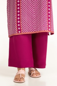 UAE-3PC Lawn Gold Printed Suit IUSTKSD-599