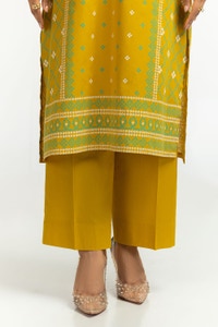 UAE-3PC Lawn Lacquer Printed Suit IUSTKSD-514