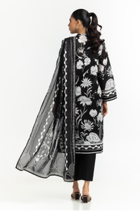 UAE-3PC Lawn Printed Suit IUSTKSD-484