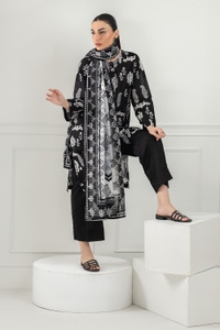 UAE-3PC Lawn Printed Suit IUSTKSD-503