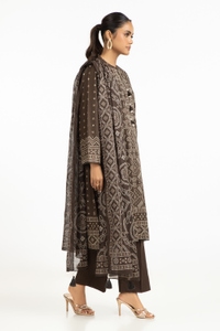 UAE-3PC Lawn Printed Suit IUSTKSD-573