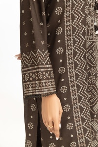 UAE-3PC Lawn Printed Suit IUSTKSD-573