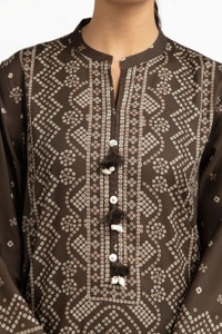 UAE-3PC Lawn Printed Suit IUSTKSD-573