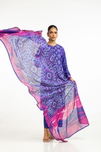 UAE-3PC Lawn Printed Suit IUSTKSD-589