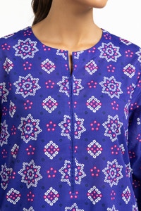 UAE-3PC Lawn Printed Suit IUSTKSD-589