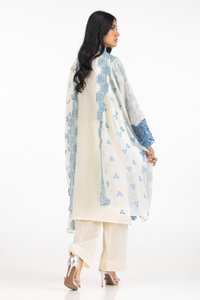 UAE-3PC Lawn Schiffli Embroidered Suit IUSTKSD-597