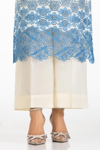 UAE-3PC Lawn Schiffli Embroidered Suit IUSTKSD-597