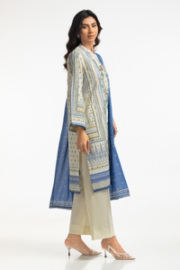 UAE-3PC Lawn Printed Embroidered Suit IUSTKSD-544