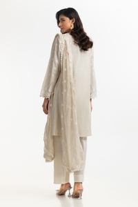 UAE-3PC Lawn Schiffli Embroidered Suit IUSTKSD-552
