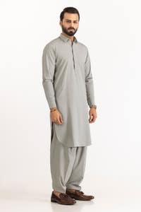 UAE -Excel Fine S-Easy Care Unstitched Fabric Cotton