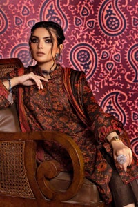 UAE -3PC Cotton Linen Unstitched Suit K-32002