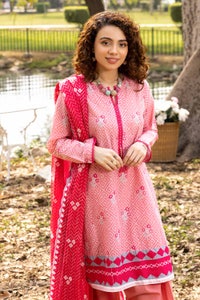 UAE -3PC Printed Lawn Unstitched Suit CL-32584 A