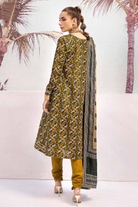 UAE -3PC Lawn Printed Unstitched Suit Cl-32450 B