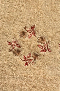 UAE -Almond Combed 3Pc Embroidered Towel Set