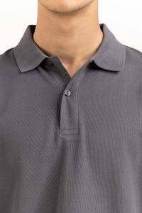 UAE -Anthracite Basic Polo PS-SIGPK23-227
