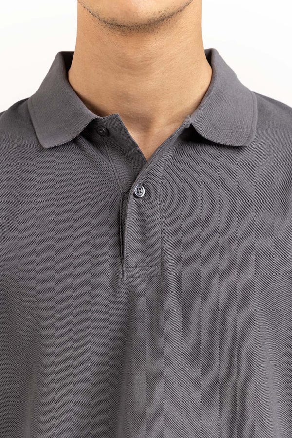 UAE -Anthracite Basic Polo PS-SIGPK23-227