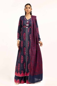 UAE -3 Piece Unstitched Jacquard Suit with Pashmina Dupatta AP-42023