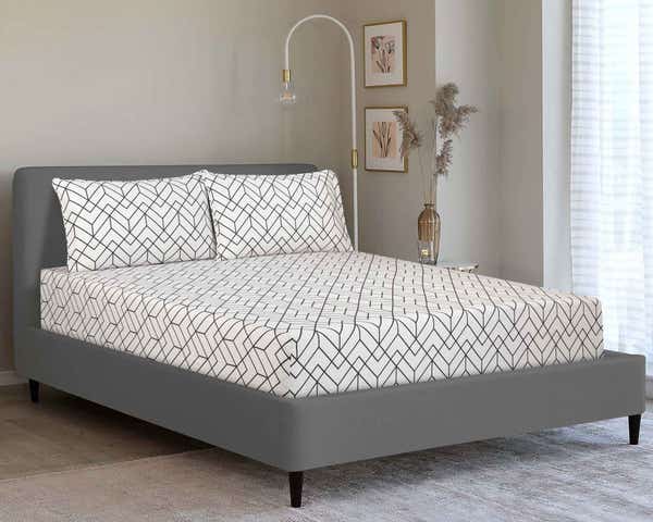 UAE -Art Deco T-200 Fitted Sheet Set