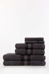 UAE -Ash Combed 6 Pcs Towel Set