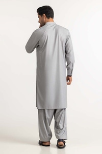 UAE -Ash Grey Basic Suit SK-P23-014