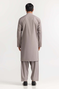 UAE -Ash Grey Basic Suit SK-P24-021