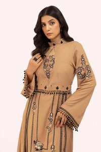 UAE -2 Piece Unstitched Embroidered Karandi Suit AT-42003