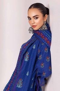 UAE -3PC Khaddar Printed Unstitched Suit K-32018