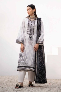 UAE -3PC Printed Lawn Unstitched Suit B-42009
