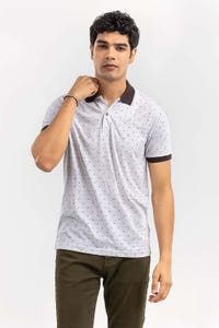 UAE -Beach wood Fashion Printed Polo PS-FPK22-006