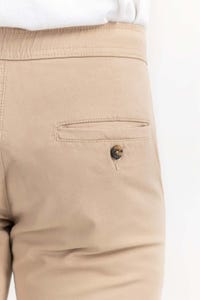 UAE -Beige Basic Dyed Khaki Pant TR-KHPD22-051