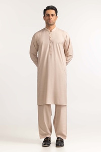 UAE -Beige Basic Suit SK-P24-001