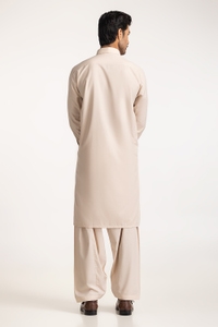UAE -Beige Basic Suit SK-P24-055