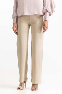 UAE -Beige Knit Trouser 231-220-006 C