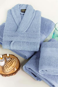 UAE -Bell Combed Bathrobe