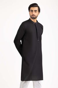 UAE -Black Basic Kurta KR-STY22-033