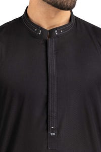 UAE -Black Basic Kurta KR-STY22-033