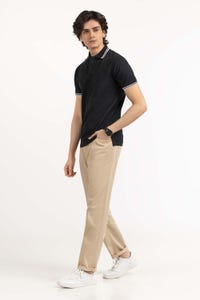 UAE -Black Basic Polo PS-FPK23-078