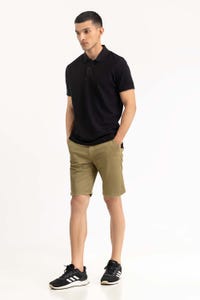 UAE -Black Basic Polo PS-SIGPK23-241