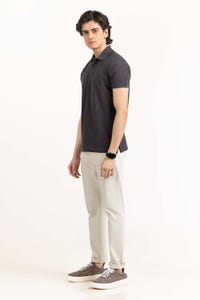UAE -Black Basic Polo PS-SIGPK23-245