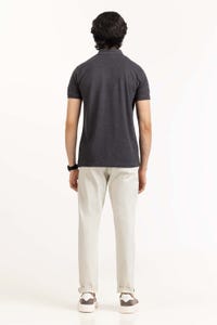 UAE -Black Basic Polo PS-SIGPK23-245