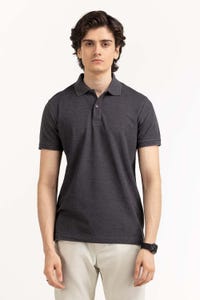 UAE -Black Basic Polo PS-SIGPK23-245