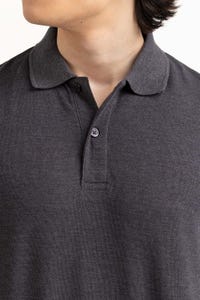 UAE -Black Basic Polo PS-SIGPK23-245
