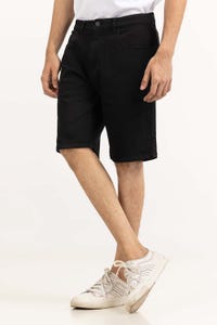 UAE -Black Basic Short MN-SHT-SS23-002 A