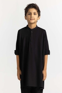 UAE -Black Basic Suit SK-KP24-012