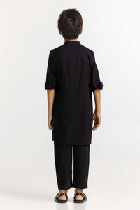 UAE -Black Basic Suit SK-KP24-012
