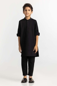 UAE -Black Basic Suit SK-KP24-012