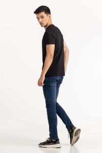 UAE -Black Basic Tee TS-CNSJ23-205